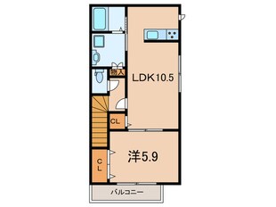 カシェット西宮北口の物件間取画像